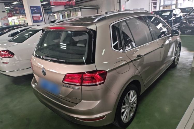 Used Volkswagen Golf Sportsvan 2018 280TSI Automatic Luxury Model Rear Right 45 Deg