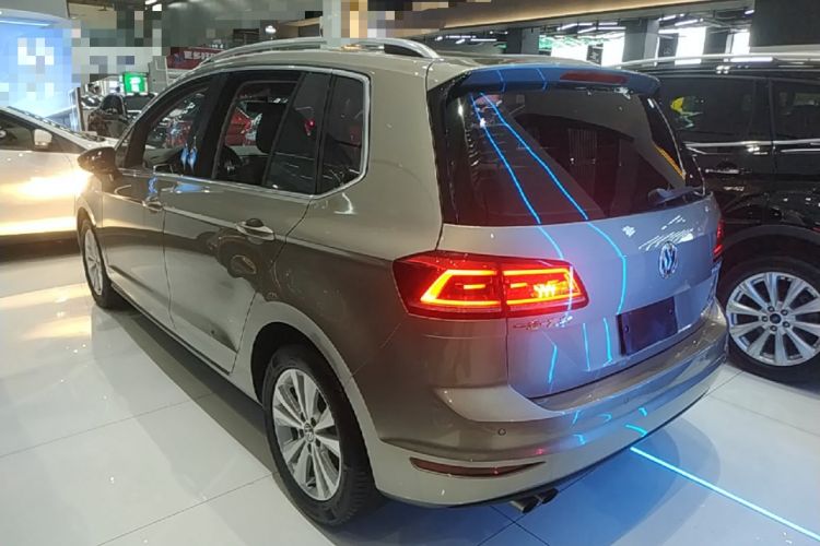 Used Volkswagen Golf Sportsvan 2018 230TSI Automatic Trend Edition Rear Left 45 Deg