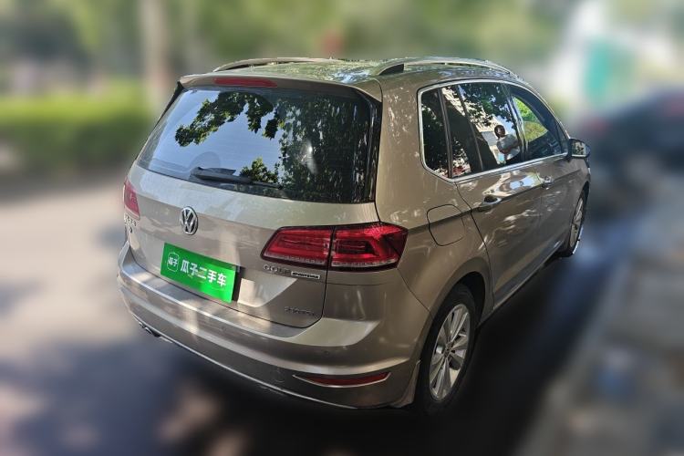 Used Volkswagen Golf Sportsvan 2018 230TSI Automatic Trend Edition Rear Right 45 Deg