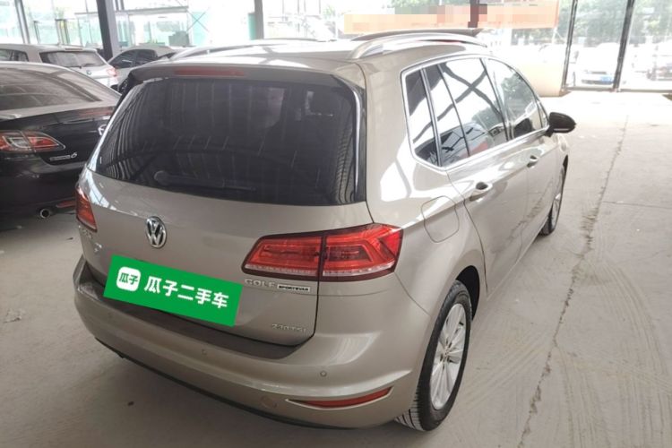 Used Volkswagen Golf Sportsvan 2018 230TSI Automatic Trend Edition Rear Right 45 Deg
