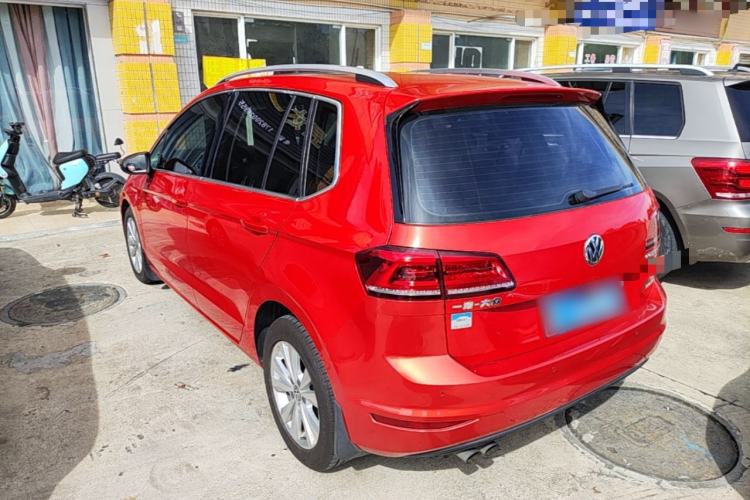 Used Volkswagen Golf Sportsvan 2018 230TSI Automatic Trend Edition Rear Left 45 Deg