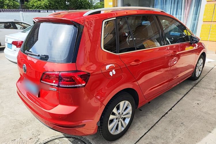 Used Volkswagen Golf Sportsvan 2018 230TSI Automatic Trend Edition Rear Right 45 Deg