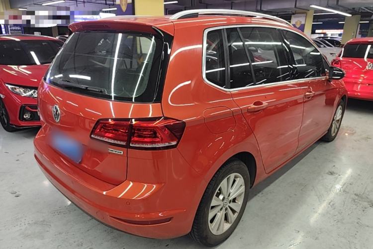 Used Volkswagen Golf Sportsvan 2018 230TSI Automatic Trend Edition Rear Right 45 Deg