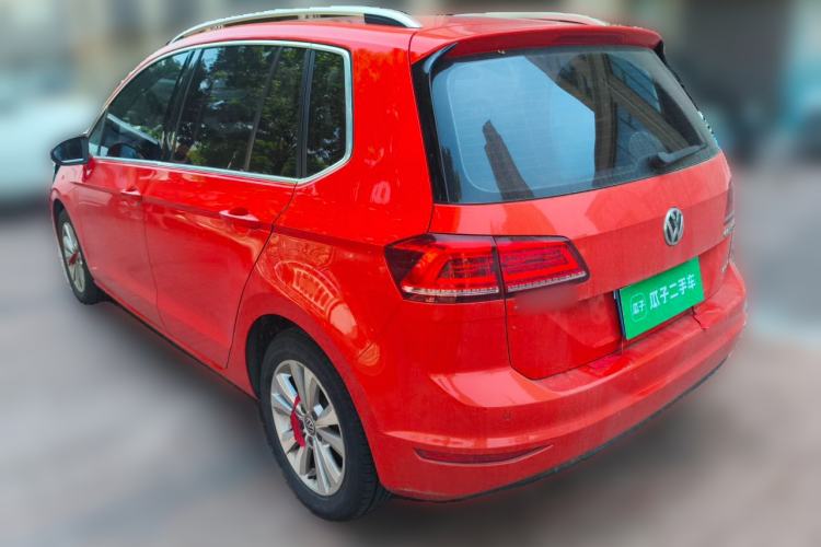 Used Volkswagen Golf Sportsvan 2018 230TSI Automatic Trend Edition Rear Left 45 Deg