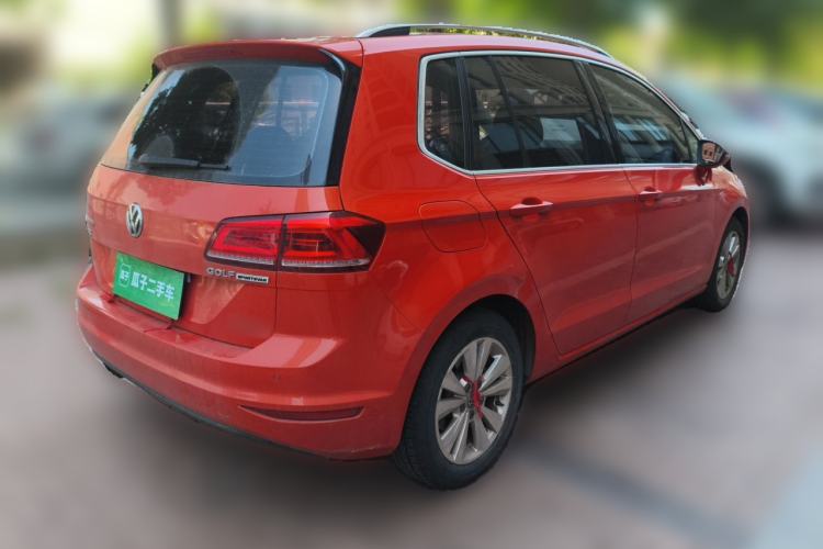 Used Volkswagen Golf Sportsvan 2018 230TSI Automatic Trend Edition Rear Right 45 Deg