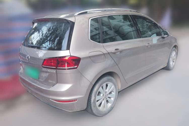 Used Volkswagen Golf Sportsvan 2018 230TSI Automatic Trend Edition Rear Right 45 Deg
