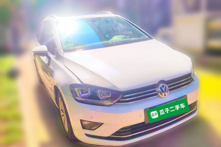 Used Volkswagen Golf Sportsvan 2018 230TSI Automatic Trend Edition Front Right 45 Deg