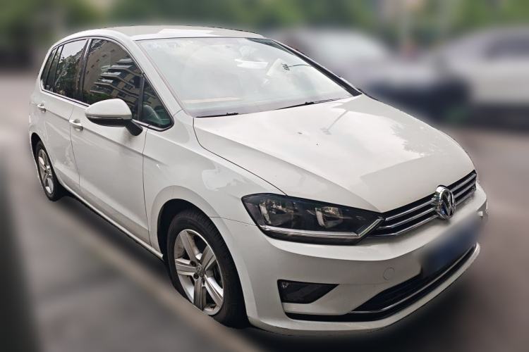 Used Volkswagen Golf Sportsvan 2018 1.6L Automatic Comfort Model Front Right 45 Deg