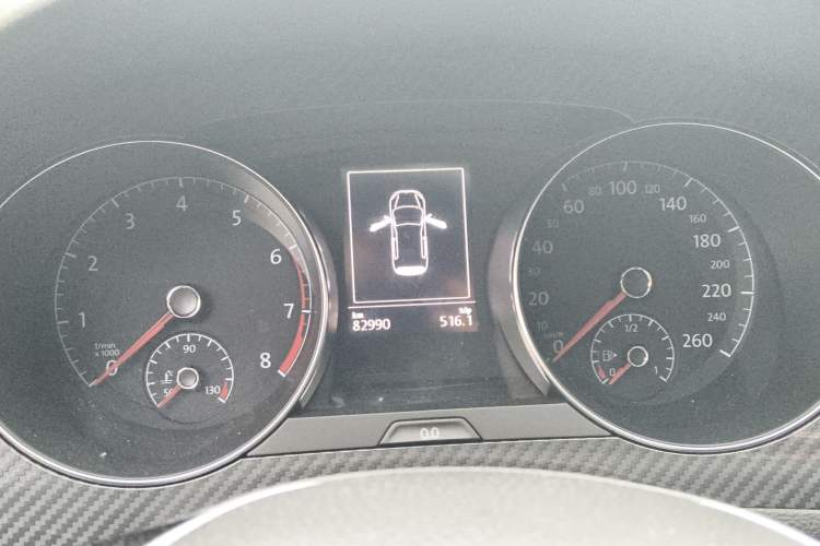Used Volkswagen Golf Sportsvan 2018 230TSI Automatic Luxury Model Instrument Cluster