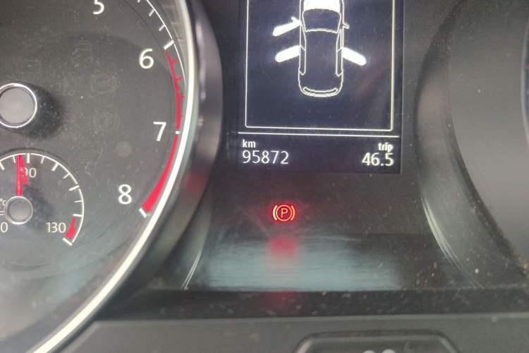 Used Volkswagen Golf Sportsvan 2018 230TSI Automatic Trend Edition Odometer Close Up