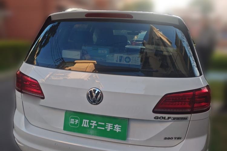 Used Volkswagen Golf Sportsvan 2018 280TSI Automatic Luxury Model Rear