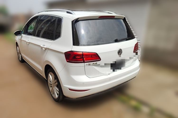 Used Volkswagen Golf Sportsvan 2018 230TSI Automatic Luxury Model Rear Left 45 Deg