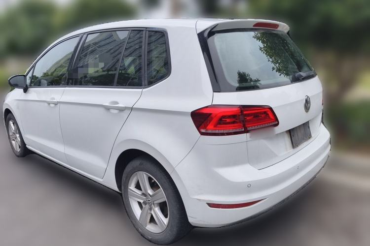 Used Volkswagen Golf Sportsvan 2018 1.6L Automatic Comfort Model Rear Left 45 Deg