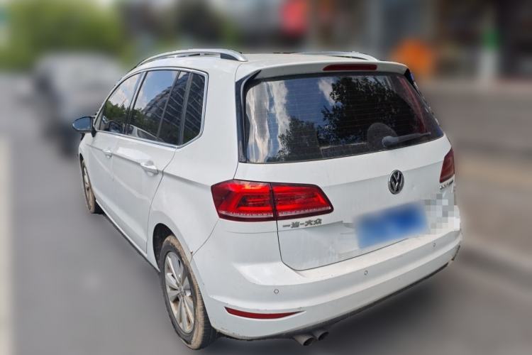 Used Volkswagen Golf Sportsvan 2018 230TSI Automatic Trend Edition Rear Left 45 Deg