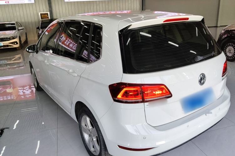 Used Volkswagen Golf Sportsvan 2018 1.6L Automatic Comfort Model Rear Left 45 Deg