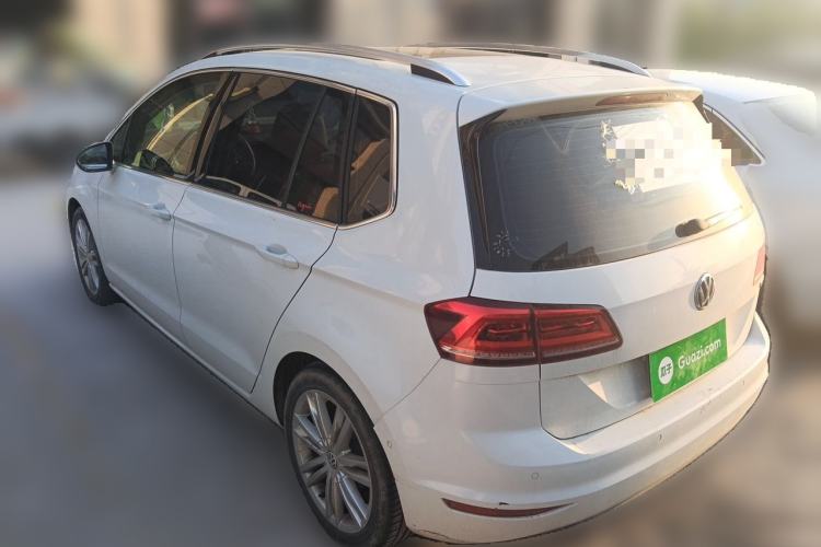 Used Volkswagen Golf Sportsvan 2018 280TSI Automatic Flagship Model Rear Left 45 Deg