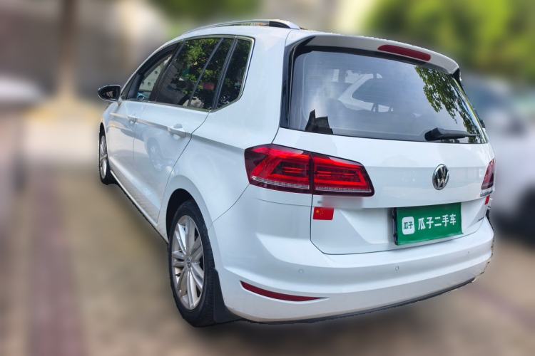Used Volkswagen Golf Sportsvan 2018 230TSI Automatic Luxury Model Rear Left 45 Deg