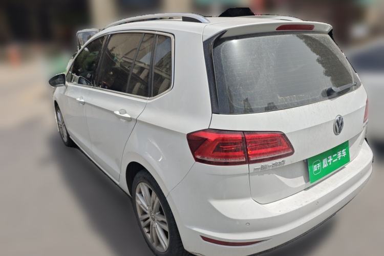 Used Volkswagen Golf Sportsvan 2018 230TSI Automatic Luxury Model Rear Left 45 Deg