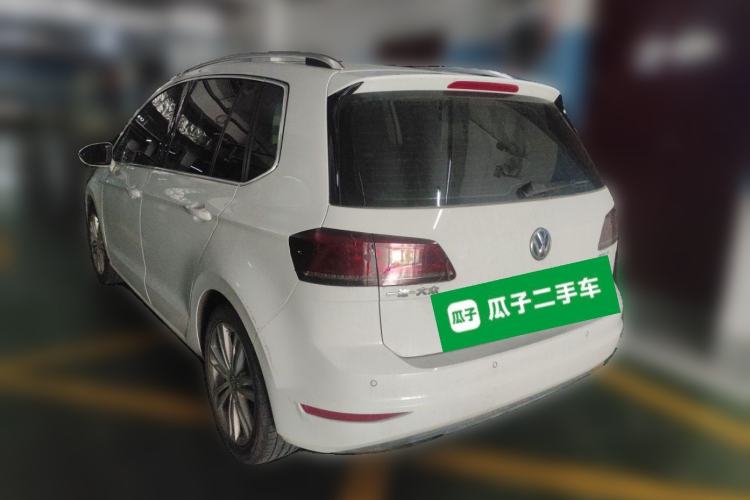 Used Volkswagen Golf Sportsvan 2018 2nd Anniversary Edition 230TSI Automatic Luxury Version Rear Left 45 Deg