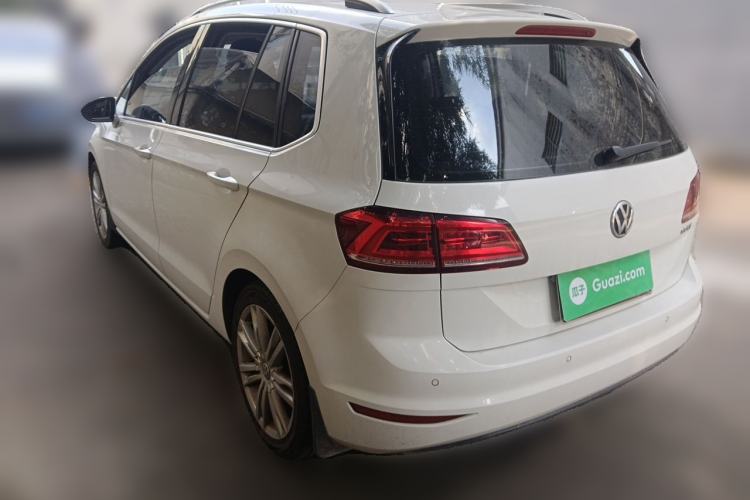 Used Volkswagen Golf Sportsvan 2018 280TSI Automatic Luxury Model Rear Left 45 Deg