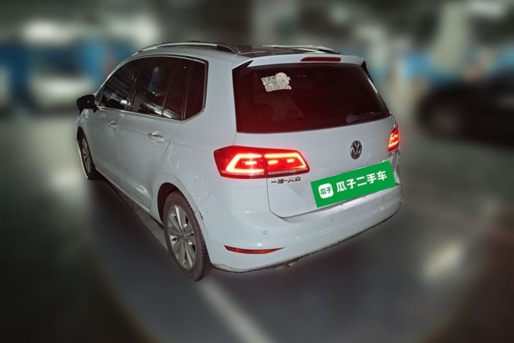 Used Volkswagen Golf Sportsvan 2018 230TSI Automatic Trend Edition Rear Left 45 Deg