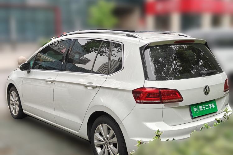 Used Volkswagen Golf Sportsvan 2018 230TSI Automatic Trend Edition Rear Left 45 Deg