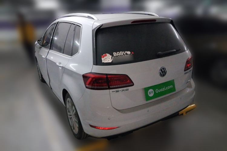 Used Volkswagen Golf Sportsvan 2018 230TSI Automatic Luxury Model Rear Left 45 Deg