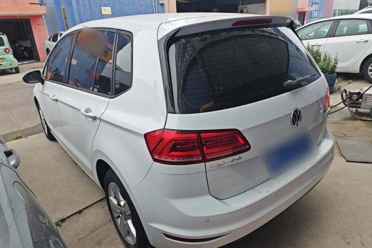 Used Volkswagen Golf Sportsvan 2018 1.6L Automatic Comfort Model Rear Left 45 Deg