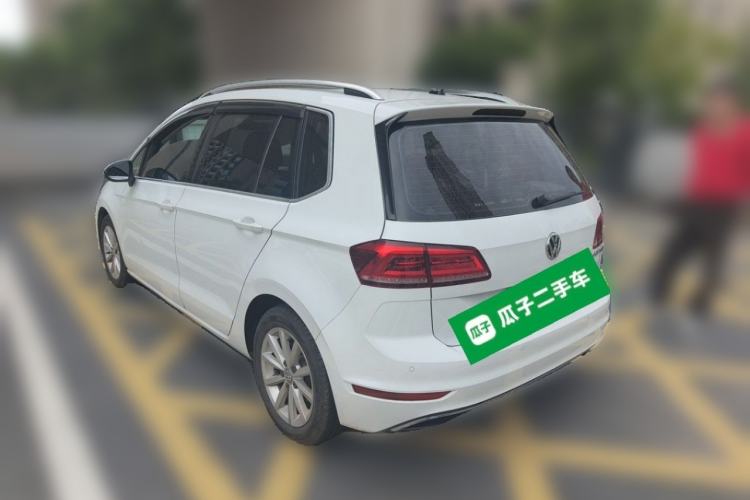 Used Volkswagen Golf Sportsvan 2018 230TSI Automatic Trend Edition Rear Left 45 Deg