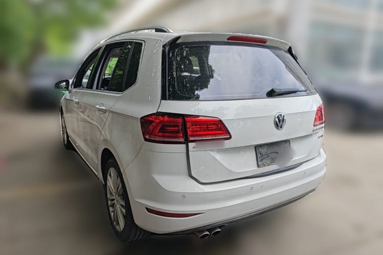 Used Volkswagen Golf Sportsvan 2018 280TSI Automatic Luxury Model Rear Left 45 Deg
