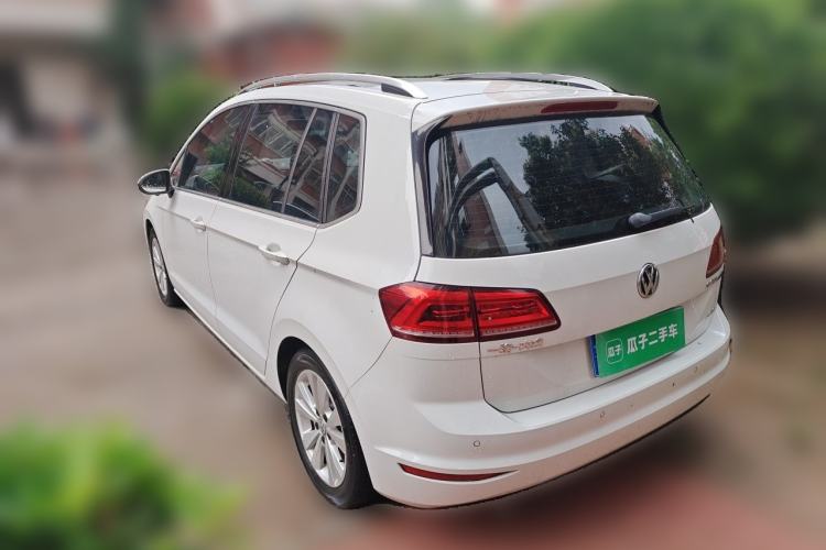 Used Volkswagen Golf Sportsvan 2018 230TSI Automatic Trend Edition Rear Left 45 Deg