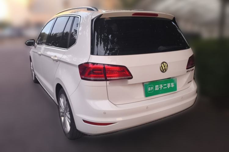 Used Volkswagen Golf Sportsvan 2018 230TSI Automatic Luxury Model Rear Left 45 Deg