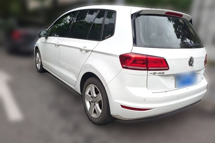 Used Volkswagen Golf Sportsvan 2018 1.6L Automatic Comfort Model Rear Left 45 Deg