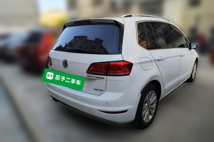 Used Volkswagen Golf Sportsvan 2018 230TSI Automatic Trend Edition Rear Right 45 Deg