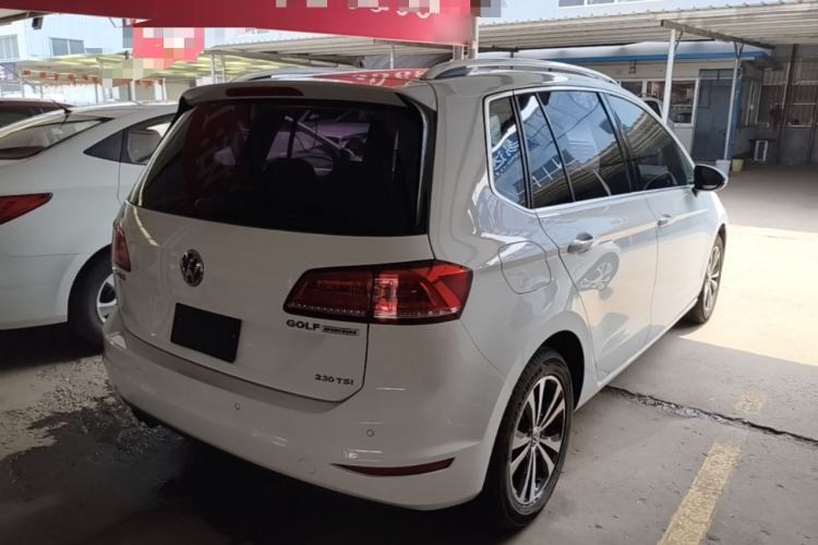 Used Volkswagen Golf Sportsvan 2018 230TSI Automatic Trend Edition Rear Right 45 Deg