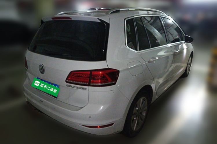 Used Volkswagen Golf Sportsvan 2018 230TSI Automatic Trend Edition Rear Right 45 Deg
