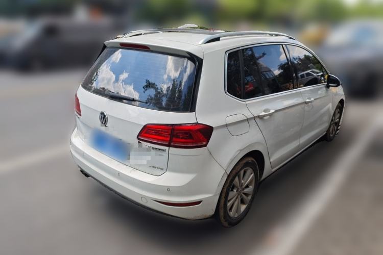 Used Volkswagen Golf Sportsvan 2018 230TSI Automatic Trend Edition Rear Right 45 Deg