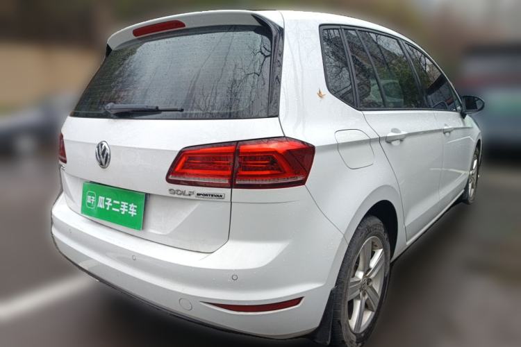 Used Volkswagen Golf Sportsvan 2018 1.6L Automatic Comfort Model Rear Right 45 Deg