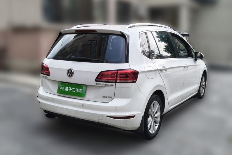 Used Volkswagen Golf Sportsvan 2018 230TSI Automatic Trend Edition Rear Right 45 Deg