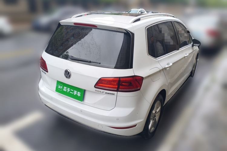 Used Volkswagen Golf Sportsvan 2018 1.6L Automatic Comfort Model Rear Right 45 Deg
