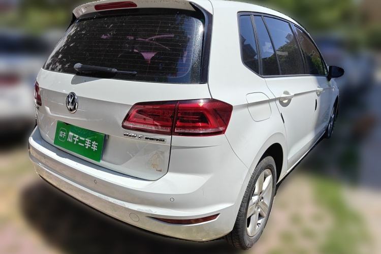 Used Volkswagen Golf Sportsvan 2018 1.6L Automatic Comfort Model Rear Right 45 Deg