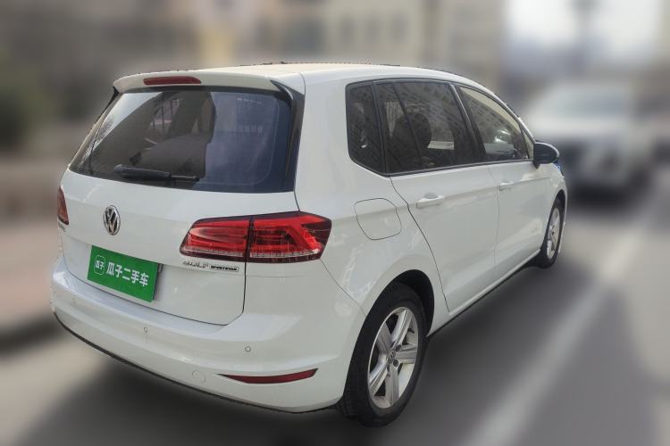 Used Volkswagen Golf Sportsvan 2018 1.6L Automatic Comfort Model Rear Right 45 Deg