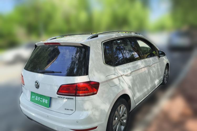 Used Volkswagen Golf Sportsvan 2018 230TSI Automatic Trend Edition Rear Right 45 Deg