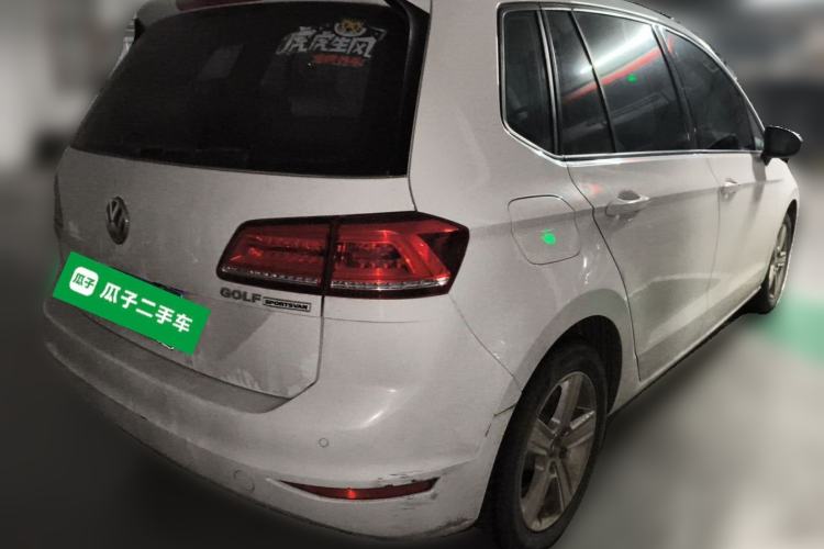 Used Volkswagen Golf Sportsvan 2018 1.6L Automatic Comfort Model Rear Right 45 Deg