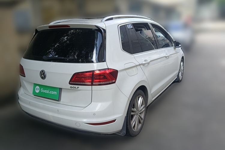 Used Volkswagen Golf Sportsvan 2018 280TSI Automatic Luxury Model Rear Right 45 Deg
