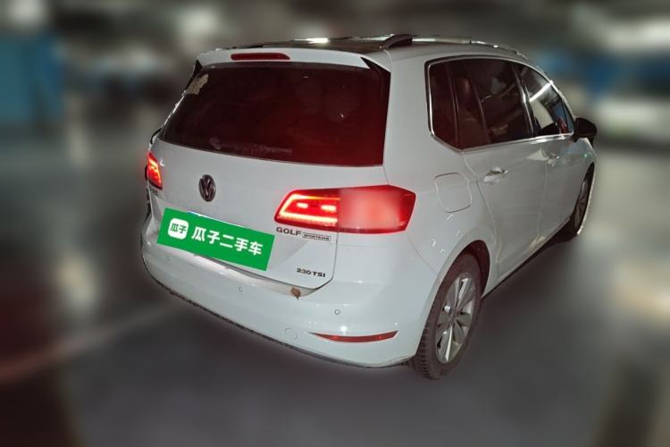 Used Volkswagen Golf Sportsvan 2018 230TSI Automatic Trend Edition Rear Right 45 Deg