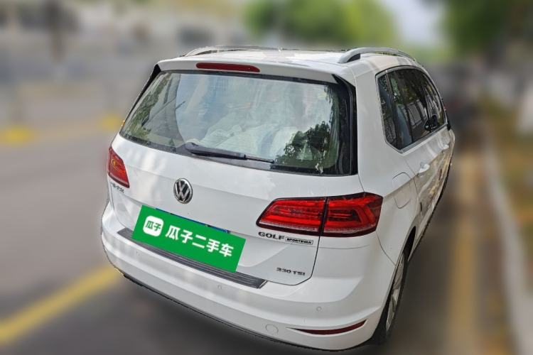 Used Volkswagen Golf Sportsvan 2018 230TSI Automatic Trend Edition Rear Right 45 Deg