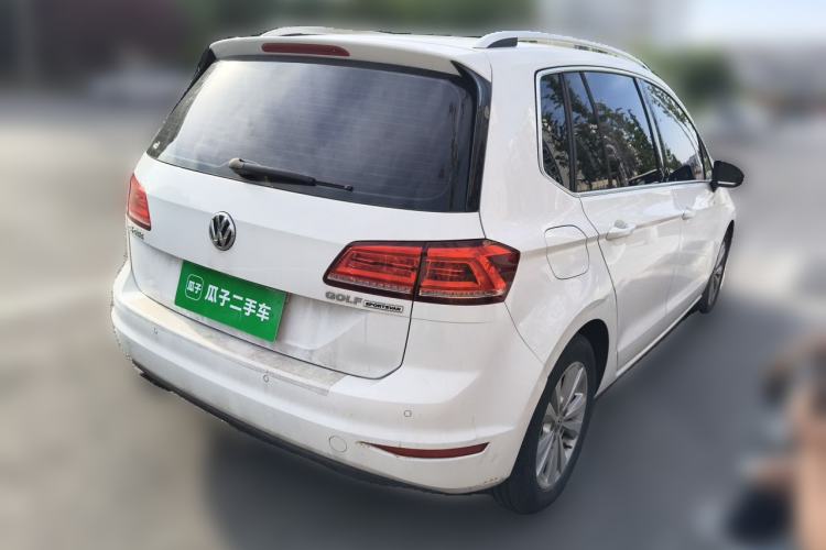 Used Volkswagen Golf Sportsvan 2018 230TSI Automatic Trend Edition Rear Right 45 Deg