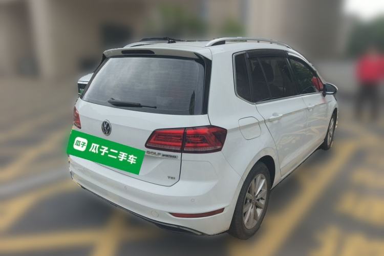 Used Volkswagen Golf Sportsvan 2018 230TSI Automatic Trend Edition Rear Right 45 Deg