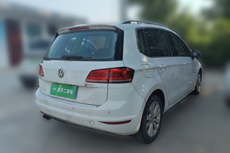 Used Volkswagen Golf Sportsvan 2018 230TSI Automatic Trend Edition Rear Right 45 Deg